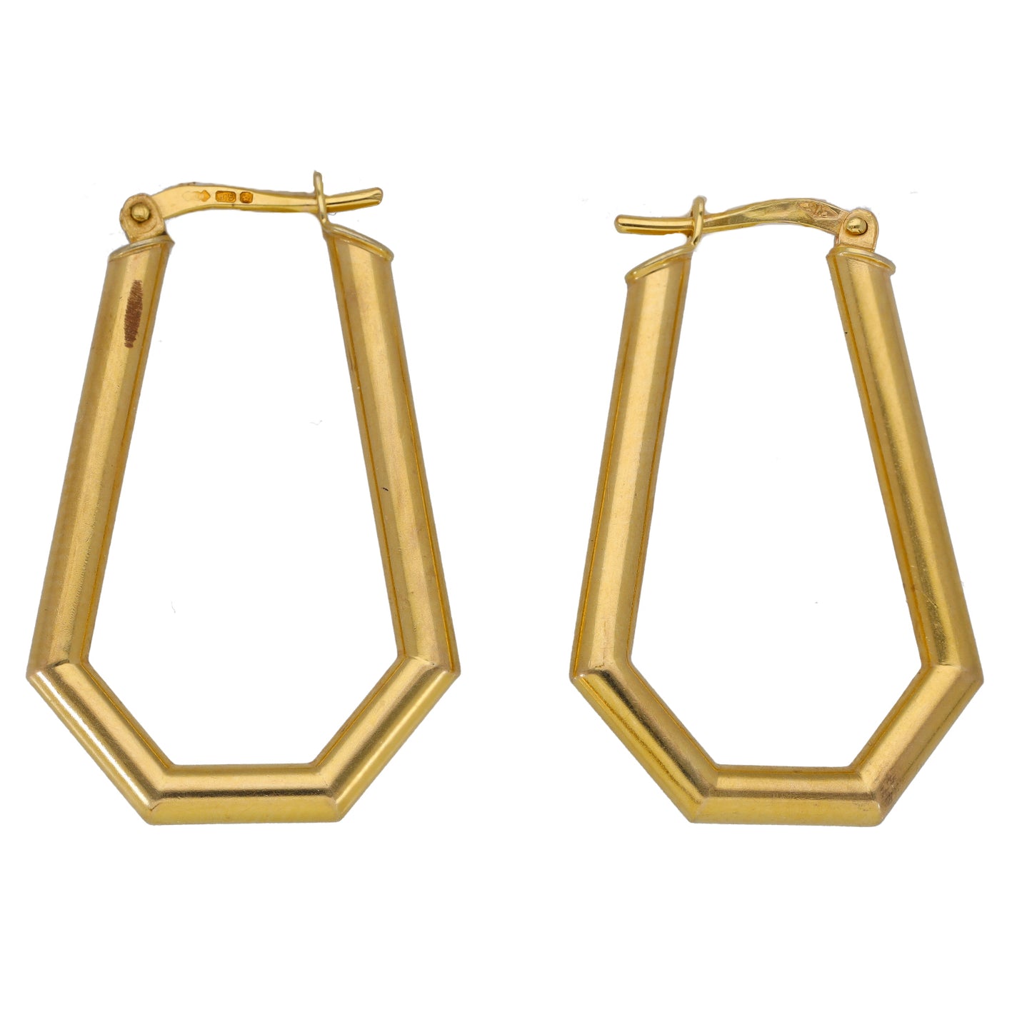 9ct Gold Creole Earrings