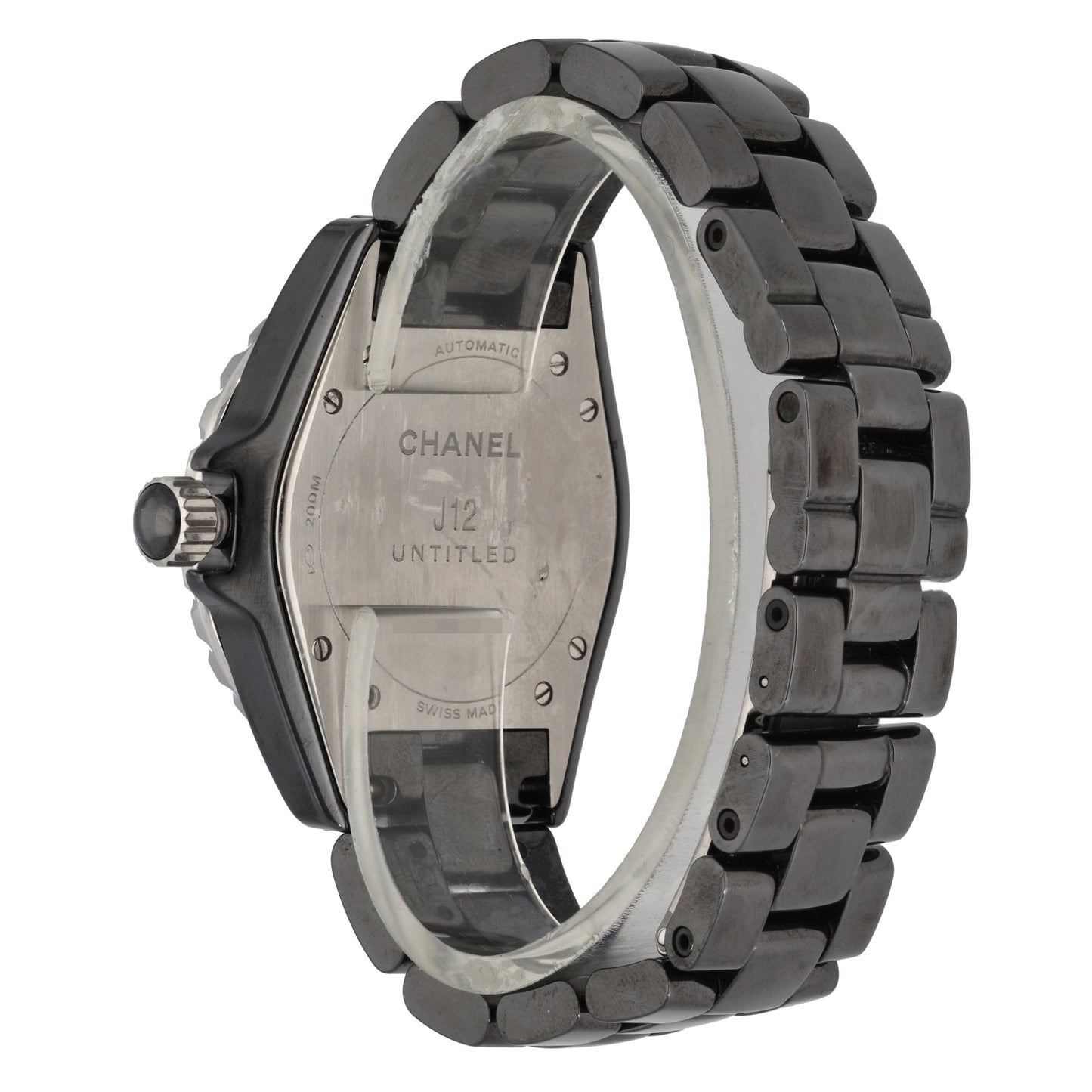 Chanel J12 Untitled H5581 38mm Ceramic Watch