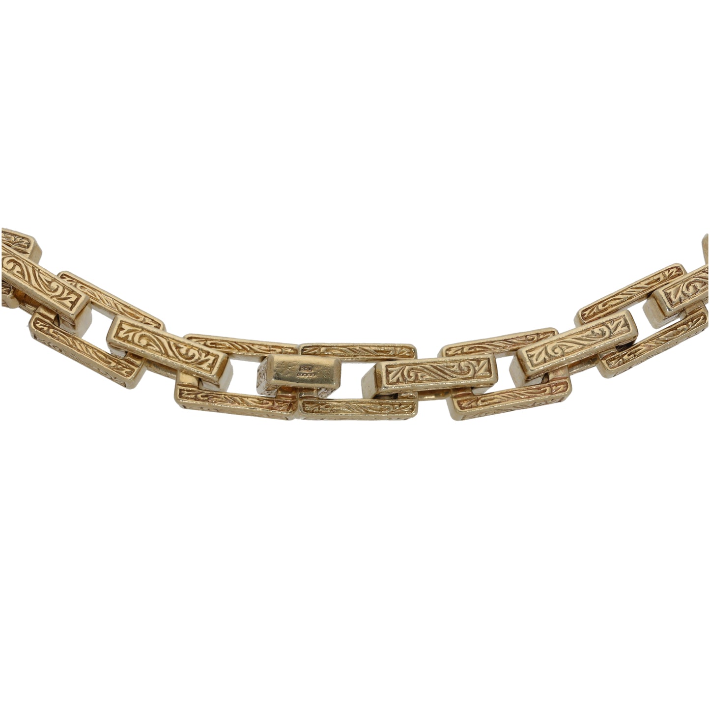 9ct Gold Belcher Chain 26"