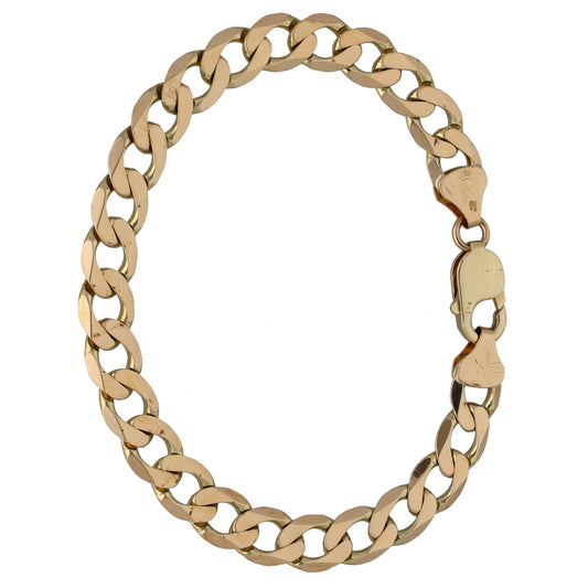 9ct Gold Curb Bracelet