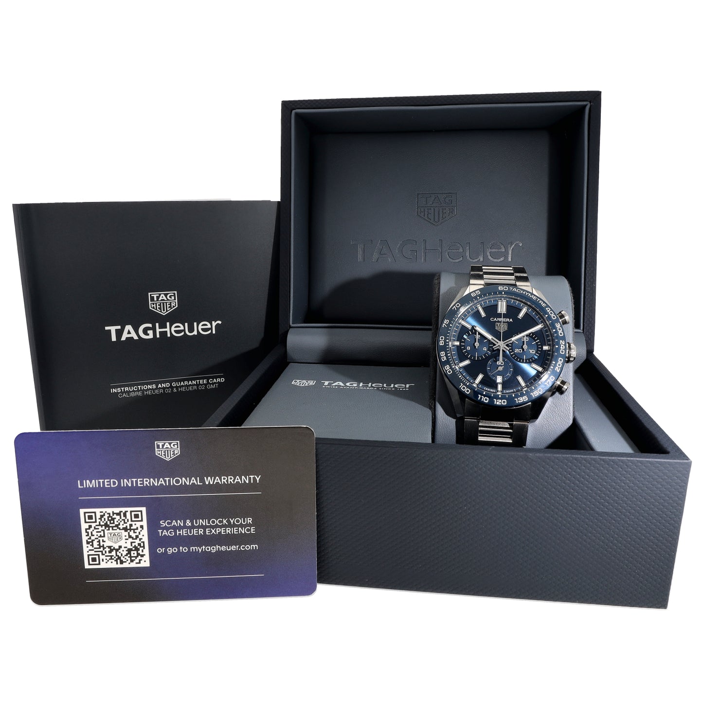 Tag Heuer Carrera CBN2A1A-3 44mm Stainless Steel Watch