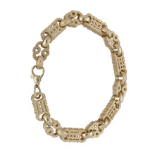 Load image into Gallery viewer, 9ct Gold Stars &amp; Bars Bracelet
