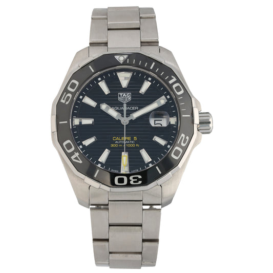 Tag Heuer Aquaracer WAY201A 43mm Stainless Steel Watch