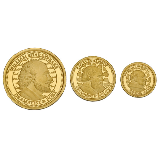 22ct Gold Inspiring Britons Sovereign Coin Set 2025