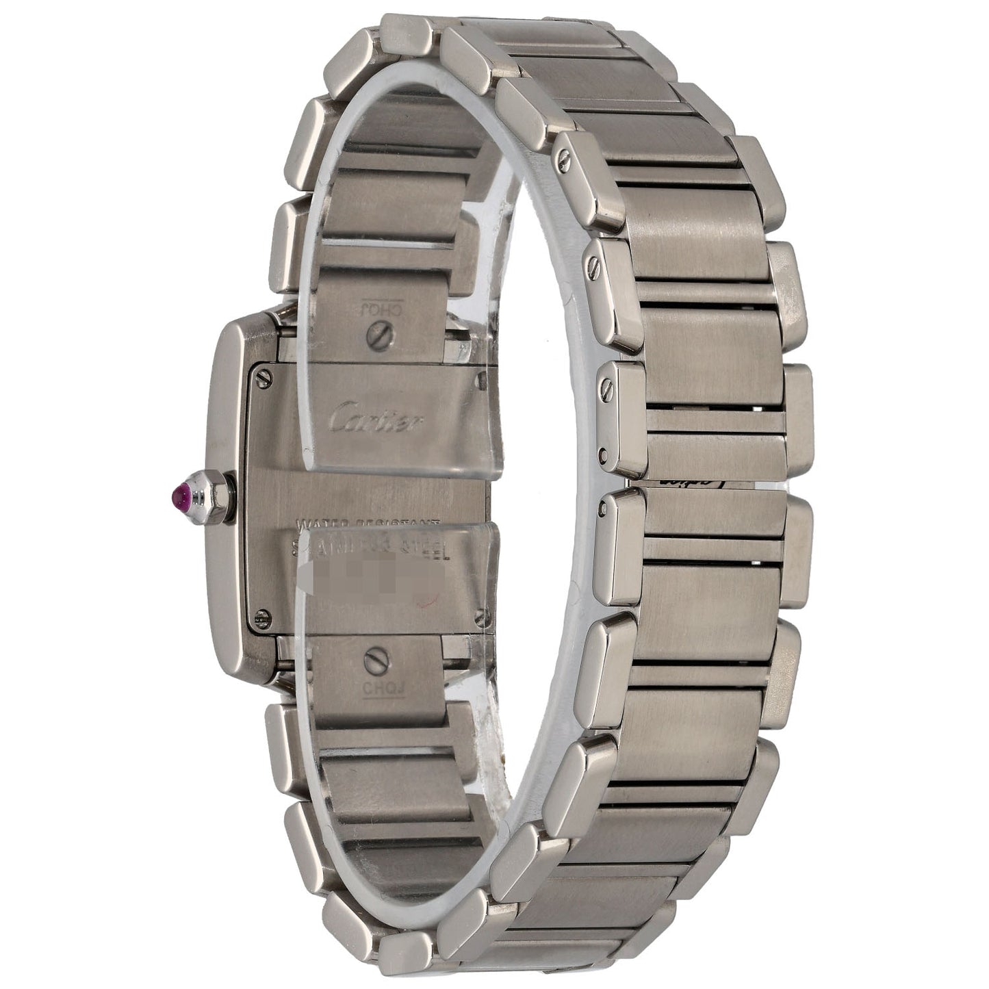 Cartier Tank Francaise W51028Q3 20mm Stainless Steel Watch