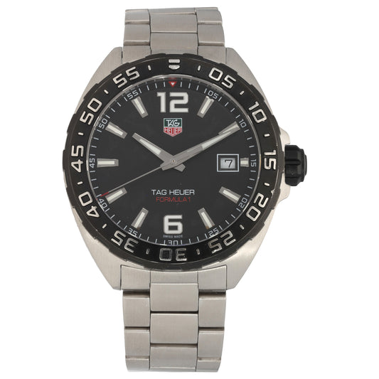 Tag Heuer Formula 1 WAZ1110 41mm Stainless Steel Watch