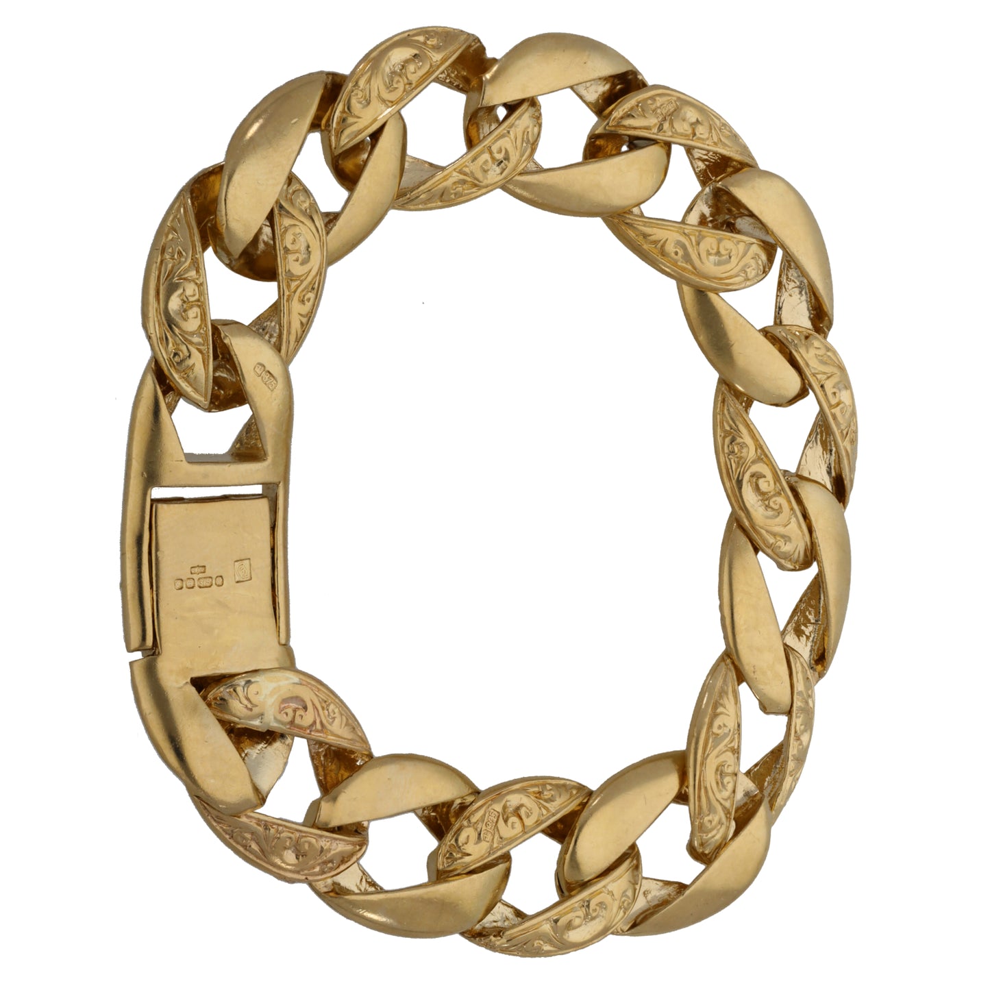 9ct Gold Curb Bracelet