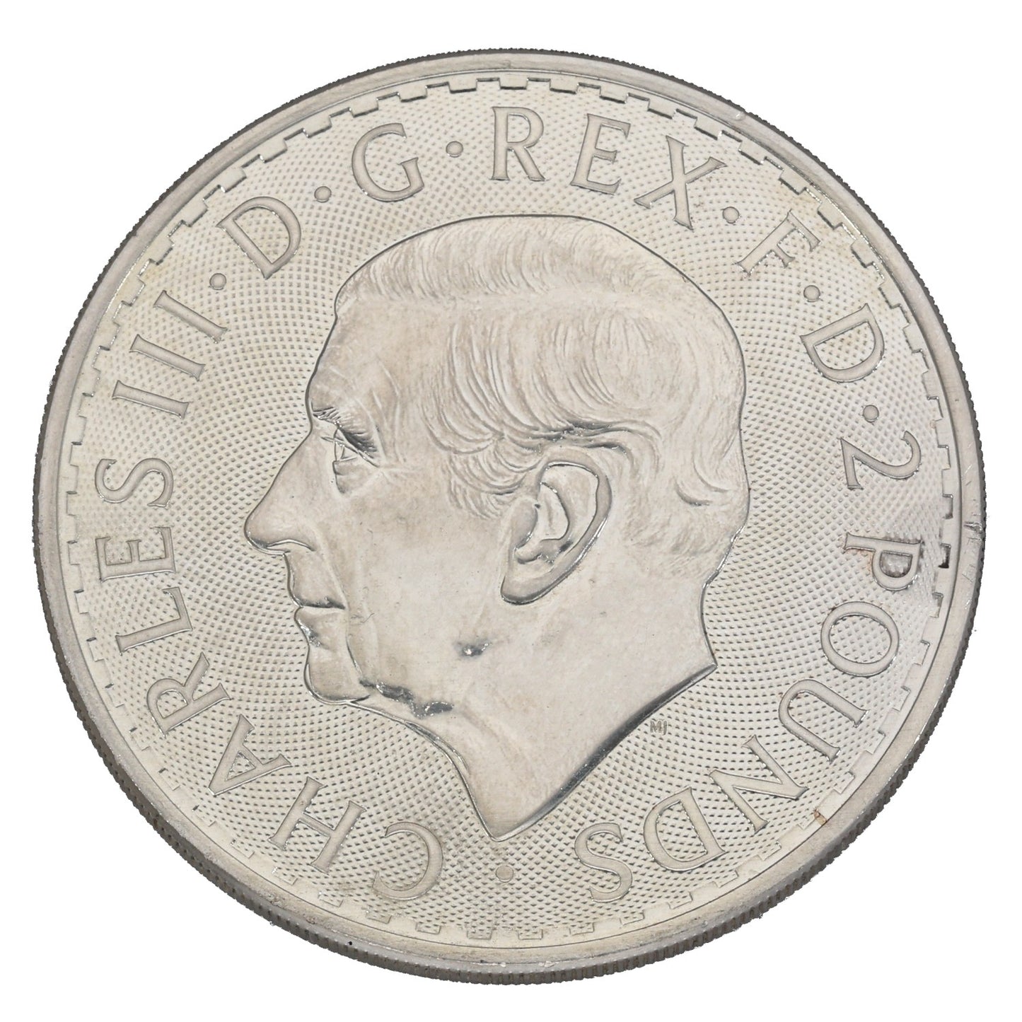 Fine Silver King Charles III 1 OZ Britannia Coin 2024