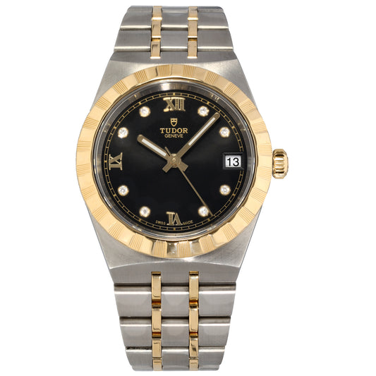 Tudor Royal 28403 34mm Bi-Colour Watch