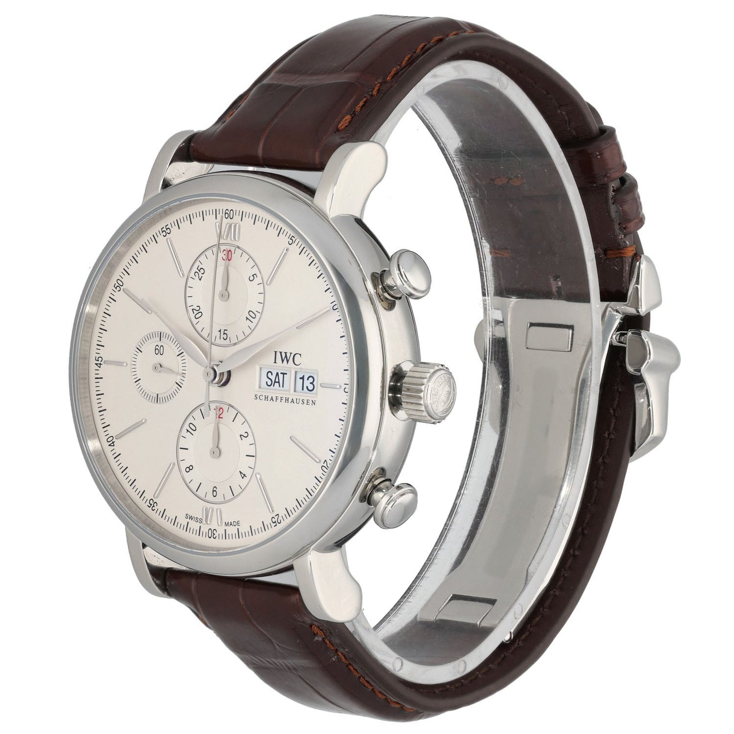 IWC Portofino Chronograph IW391027 42mm Stainless Steel Watch
