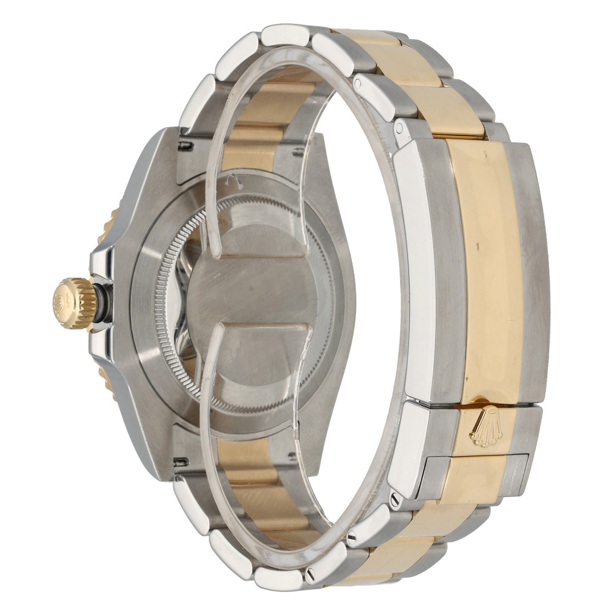 Rolex Submariner 126613LB, 41mm stainless steel and 18ct gold case and bracelet, rear angle