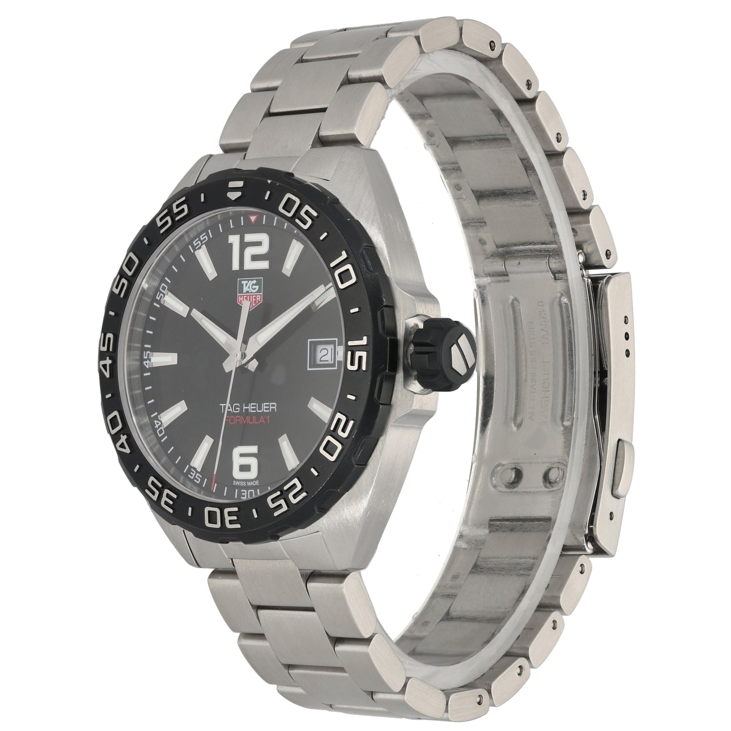 Tag Heuer Formula 1 WAZ1110 41mm Stainless Steel Watch