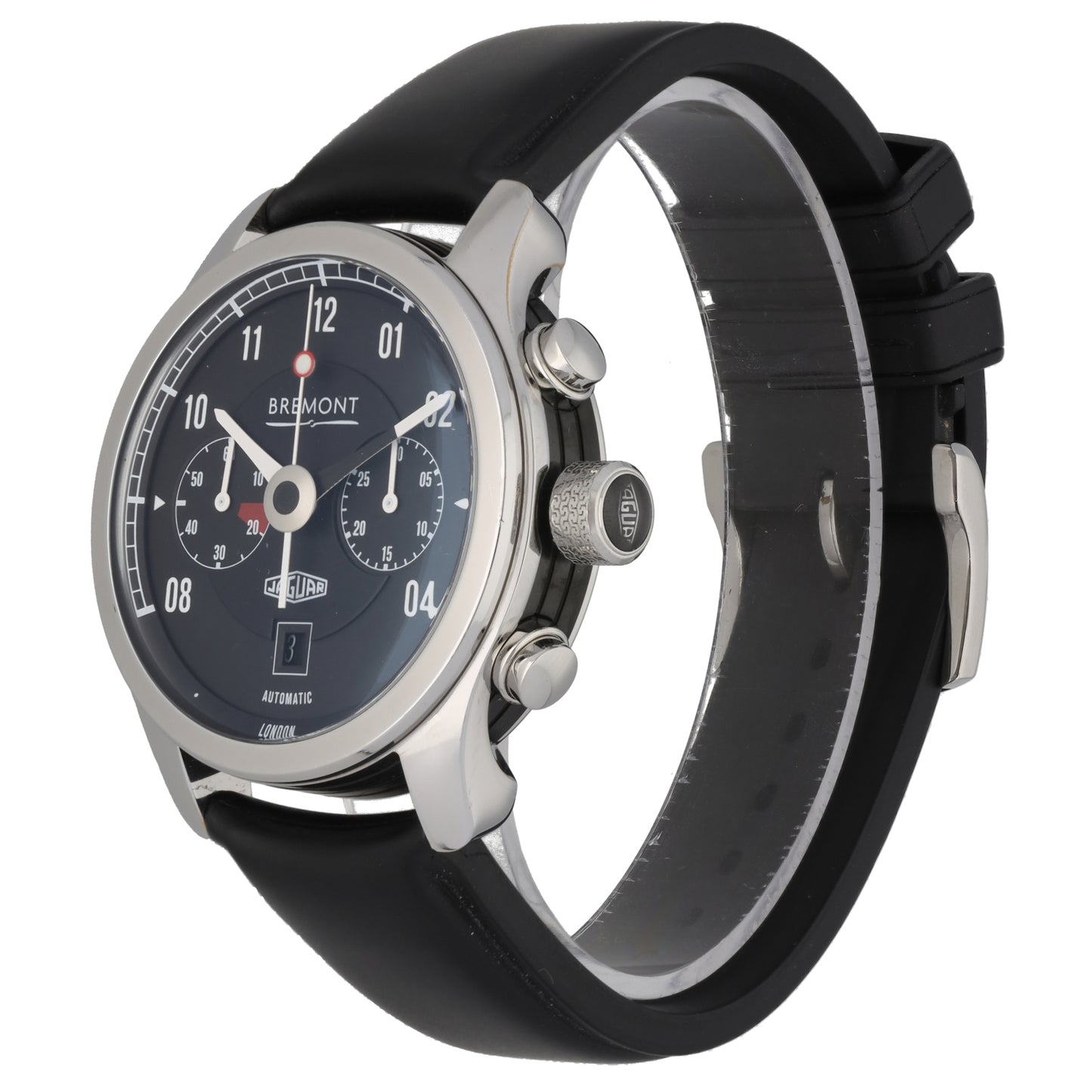 Bremont Jaguar MkII BJ-II/BK 43mm Stainless Steel Watch