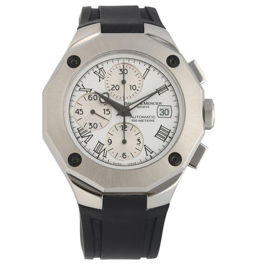 Baume Et Mercier Rivera 65541 43mm Stainless Steel Watch