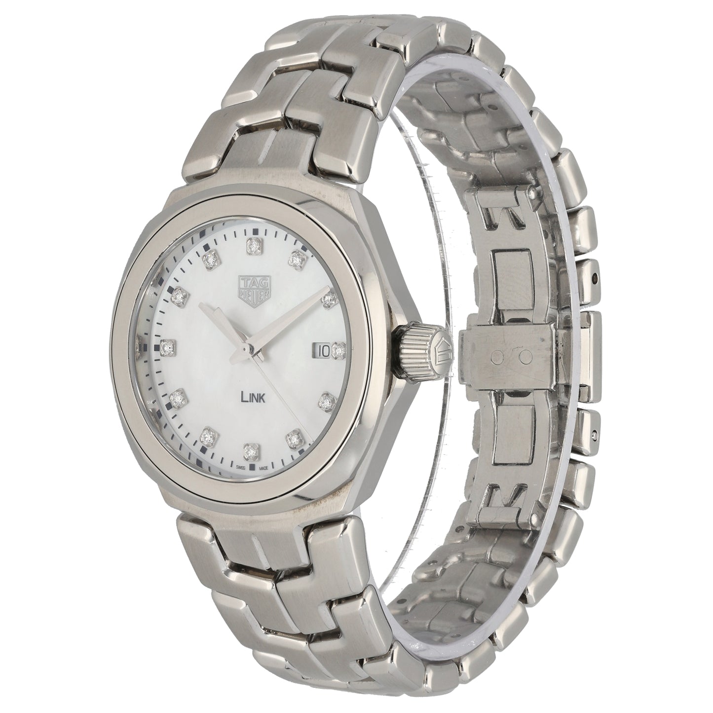Tag Heuer Link WBC1312-0 32mm Stainless Steel Watch