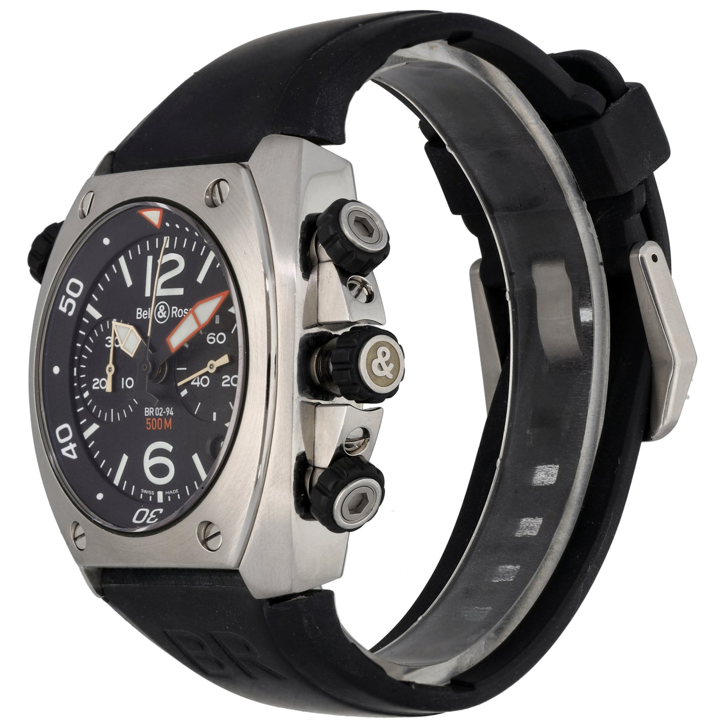 Bell & Ross Vintage BR 02 BR02-94-S 44mm Stainless Steel Watch