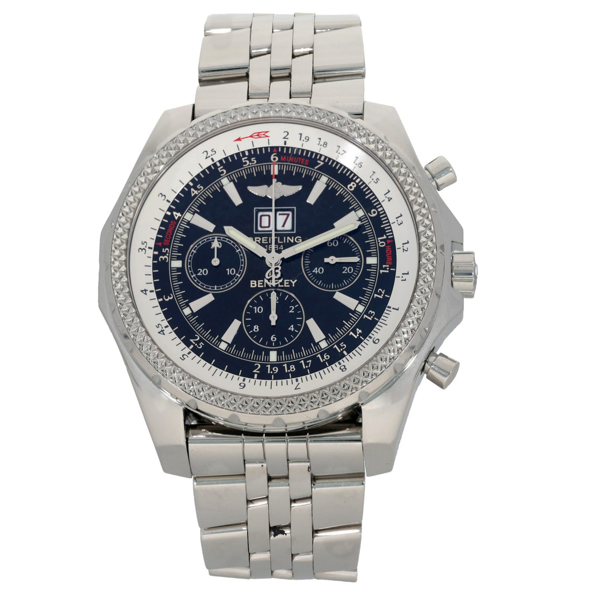 Breitling Bentley A44362 48mm Stainless Steel Watch
