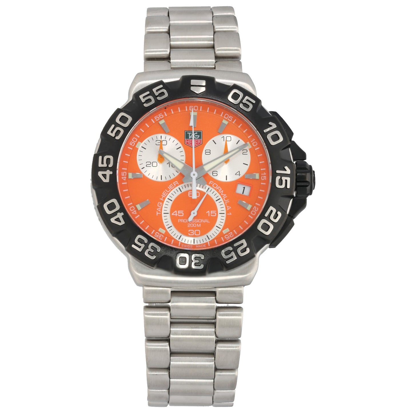 Tag Heuer Formula 1 CAH1113 41mm Stainless Steel Watch