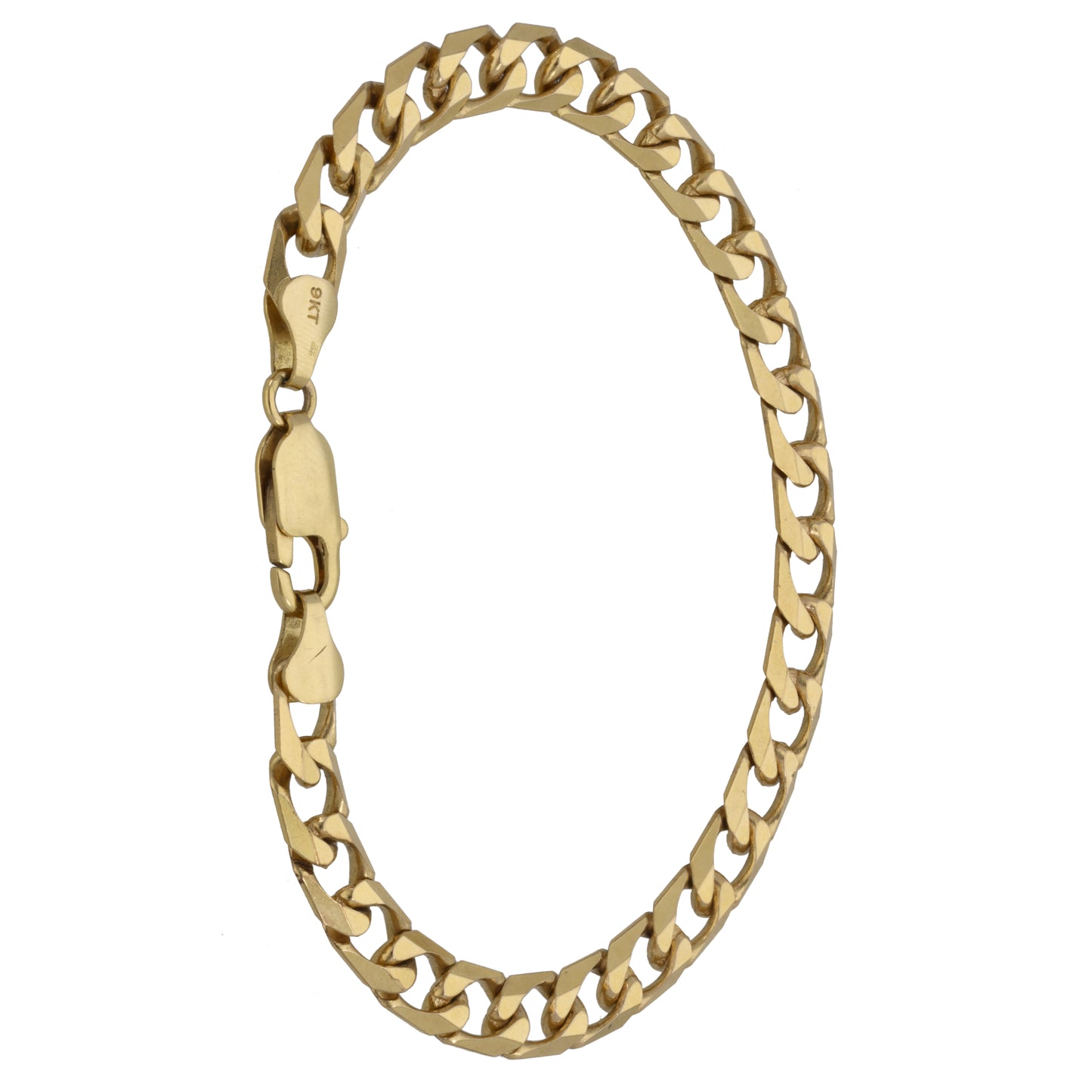 9ct Gold Curb Bracelet