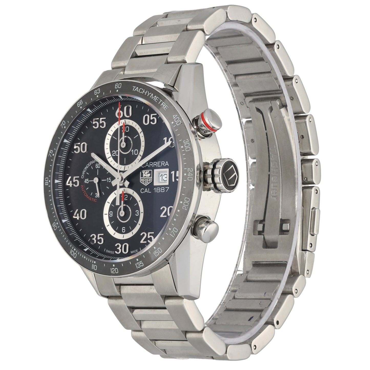 Tag Heuer Carrera CAR2A10-2 43mm Stainless Steel Watch