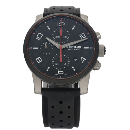 Montblanc Tiimewalker 112604 43mm Stainless Steel Watch