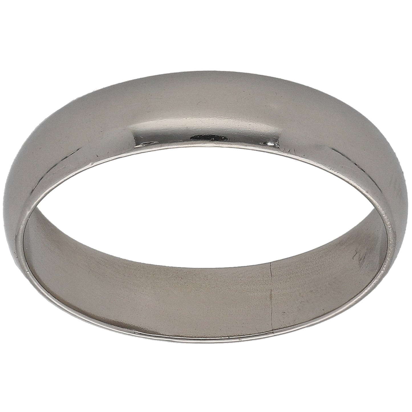 Platinum Plain Wedding Ring Size U