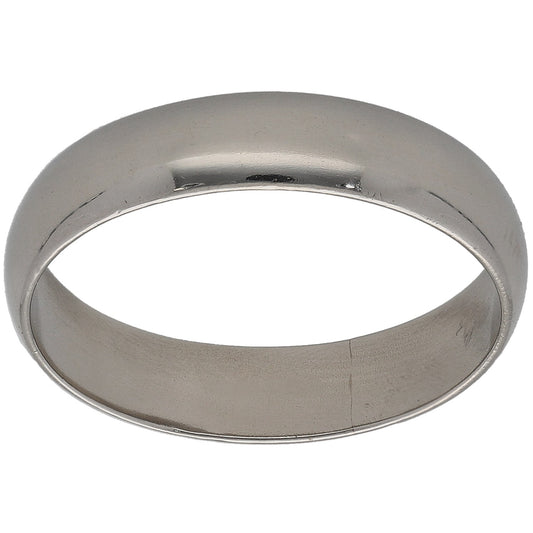 Platinum Plain Wedding Ring Size U