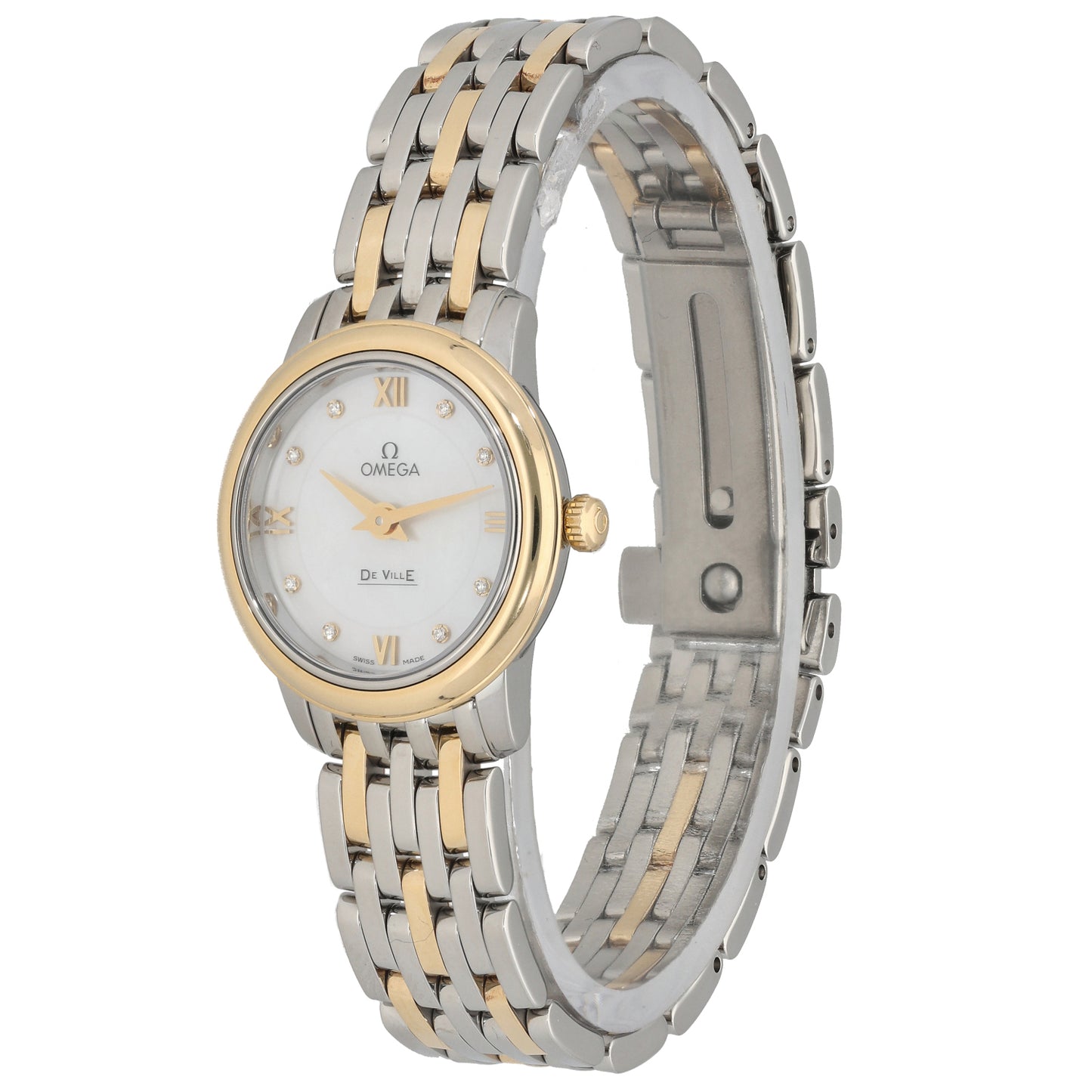 Omega De Ville Prestige 424.20.24.60.55.001 24.5mm Bi-Colour Watch