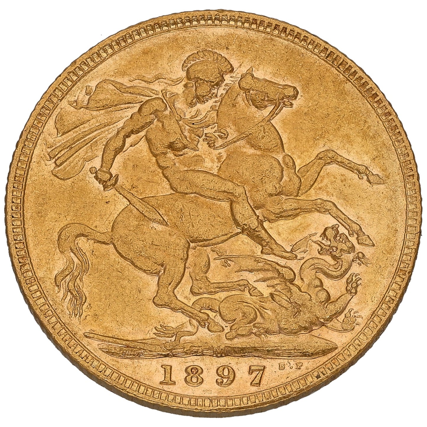 22ct Gold Queen Victoria Full Sovereign Coin 1897