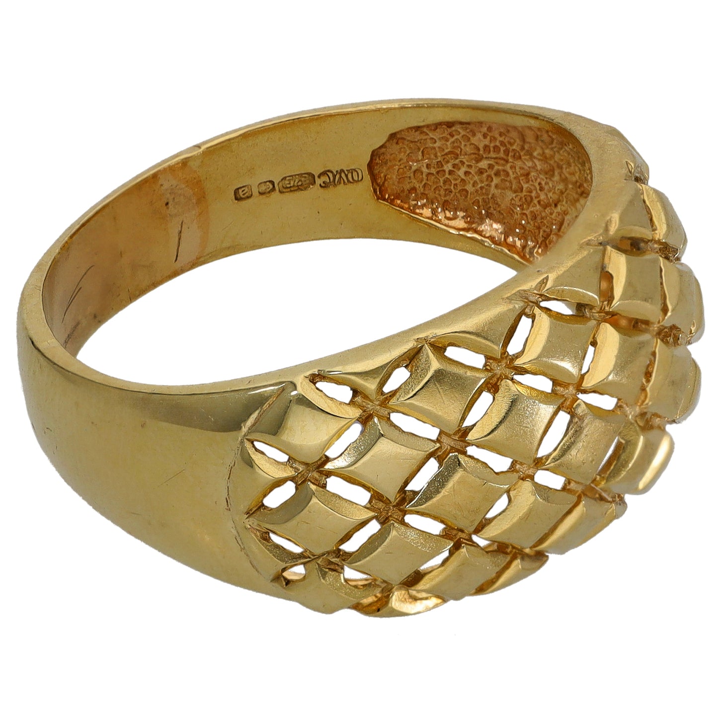 9ct Gold Alternative Ring Size U