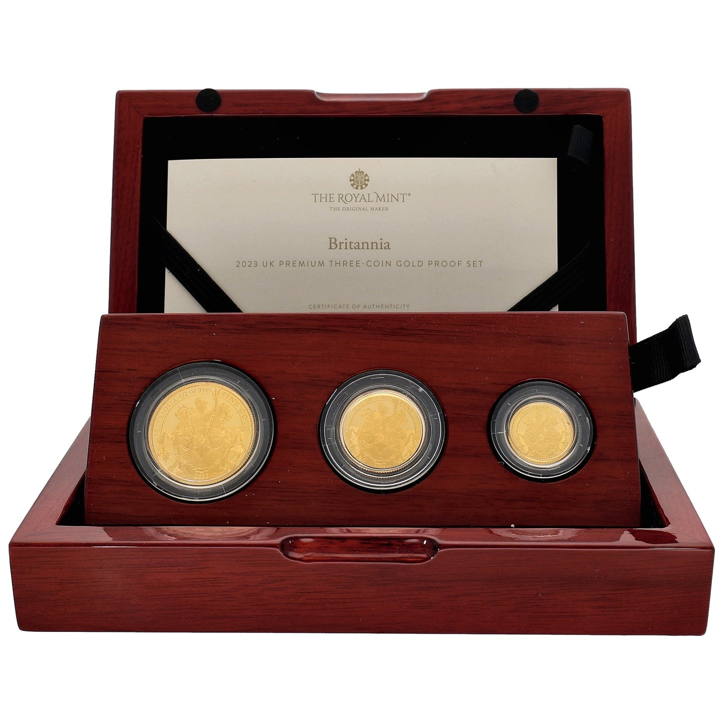 22ct Gold King Charles III Britannia Coin Set 2023
