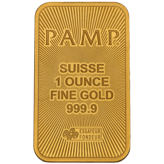 24ct 1 OZ Gold Bar