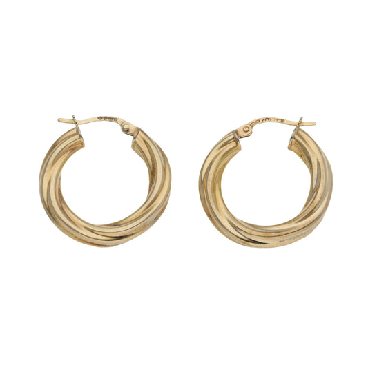 9ct Gold Hoop Earrings