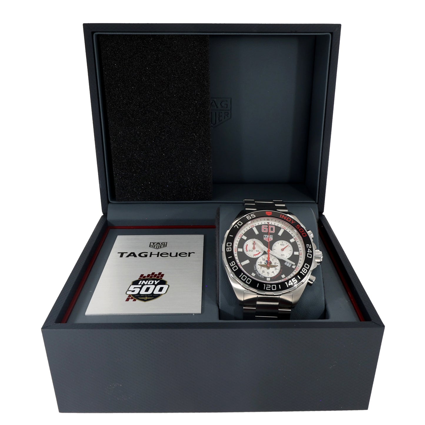 Tag Heuer Formula 1 Indy 500 CAZ101V 43mm Stainless Steel Watch