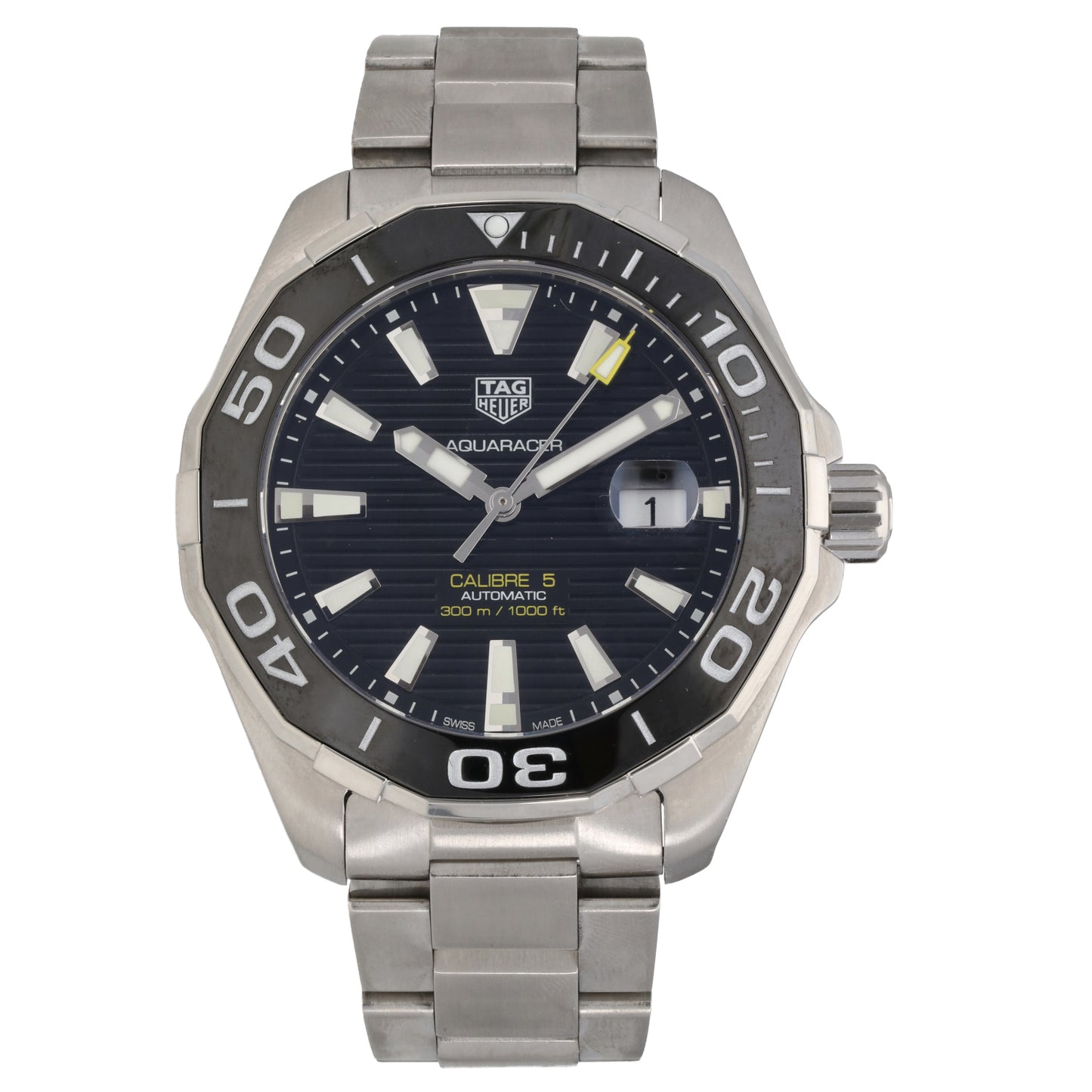 Tag Heuer Aquaracer WAY201A 43mm Stainless Steel Watch