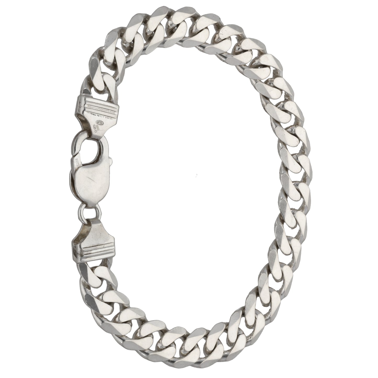 Sterling Silver Curb Bracelet