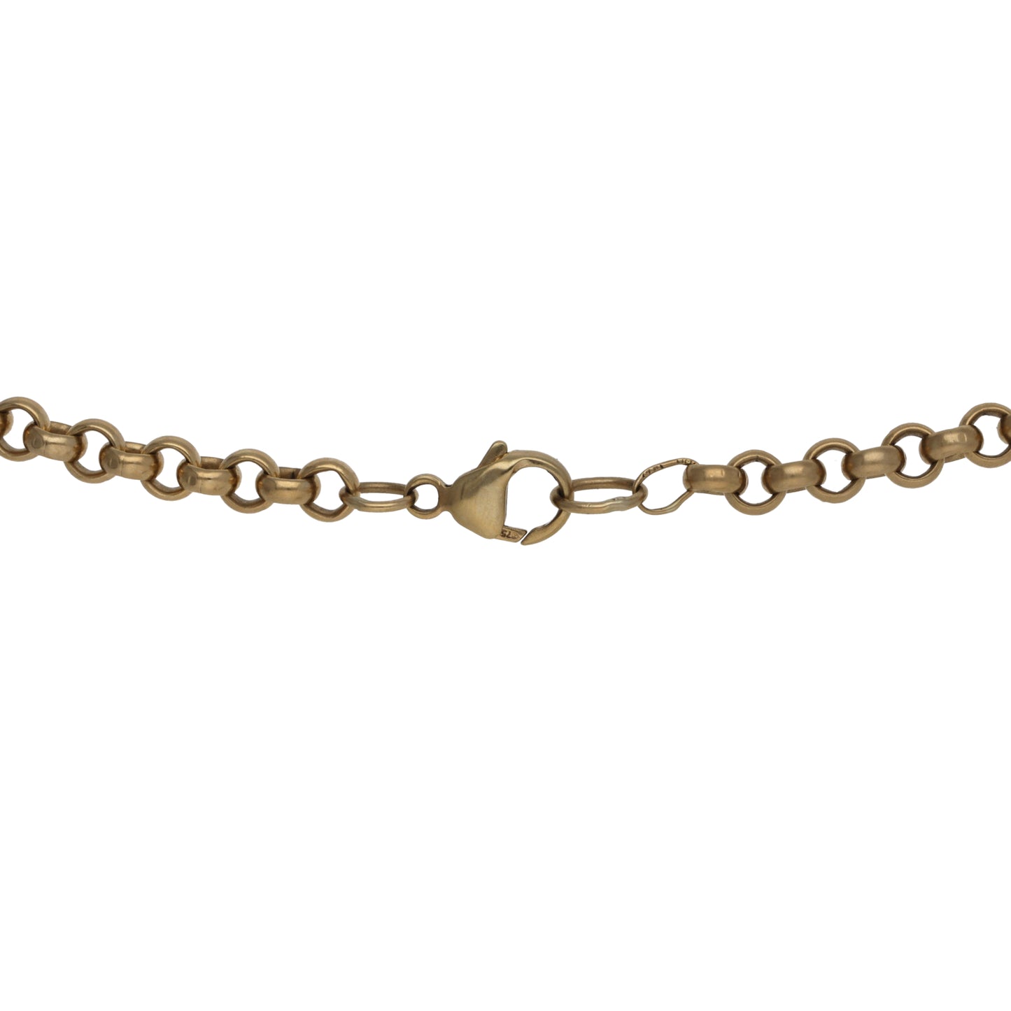 9ct Gold Belcher Chain 22"