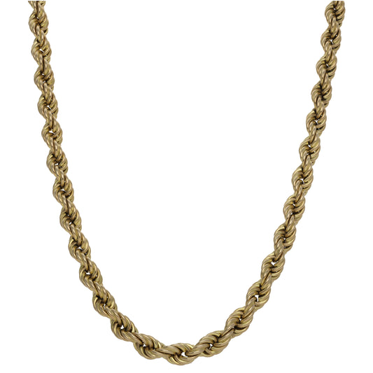 9ct Gold Rope Chain 32"