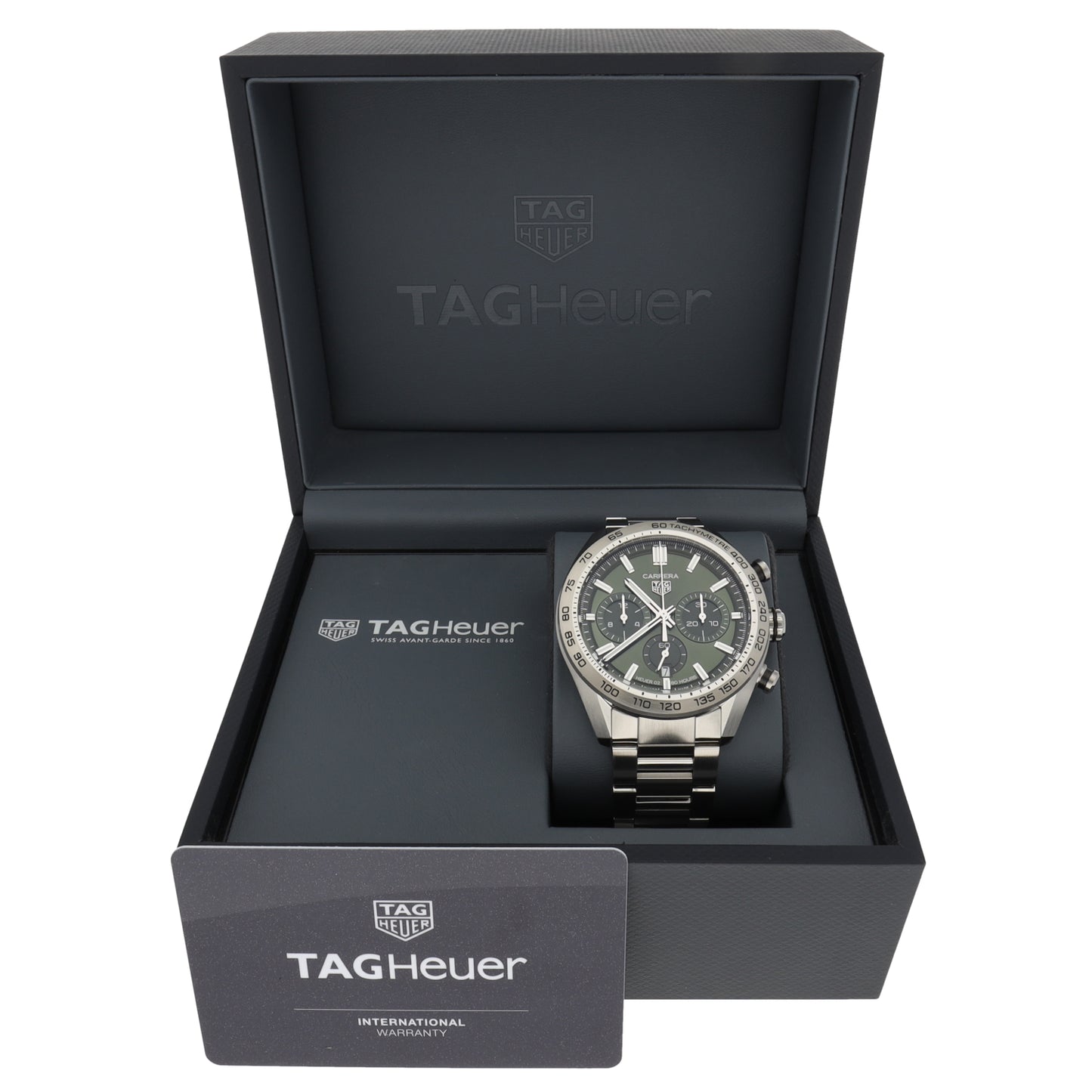 Tag Heuer Carrera CBN2A10 44mm Stainless Steel Watch