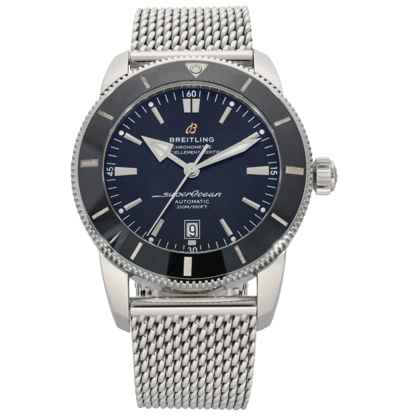 Breitling Superocean AB2020 45mm Stainless Steel Watch