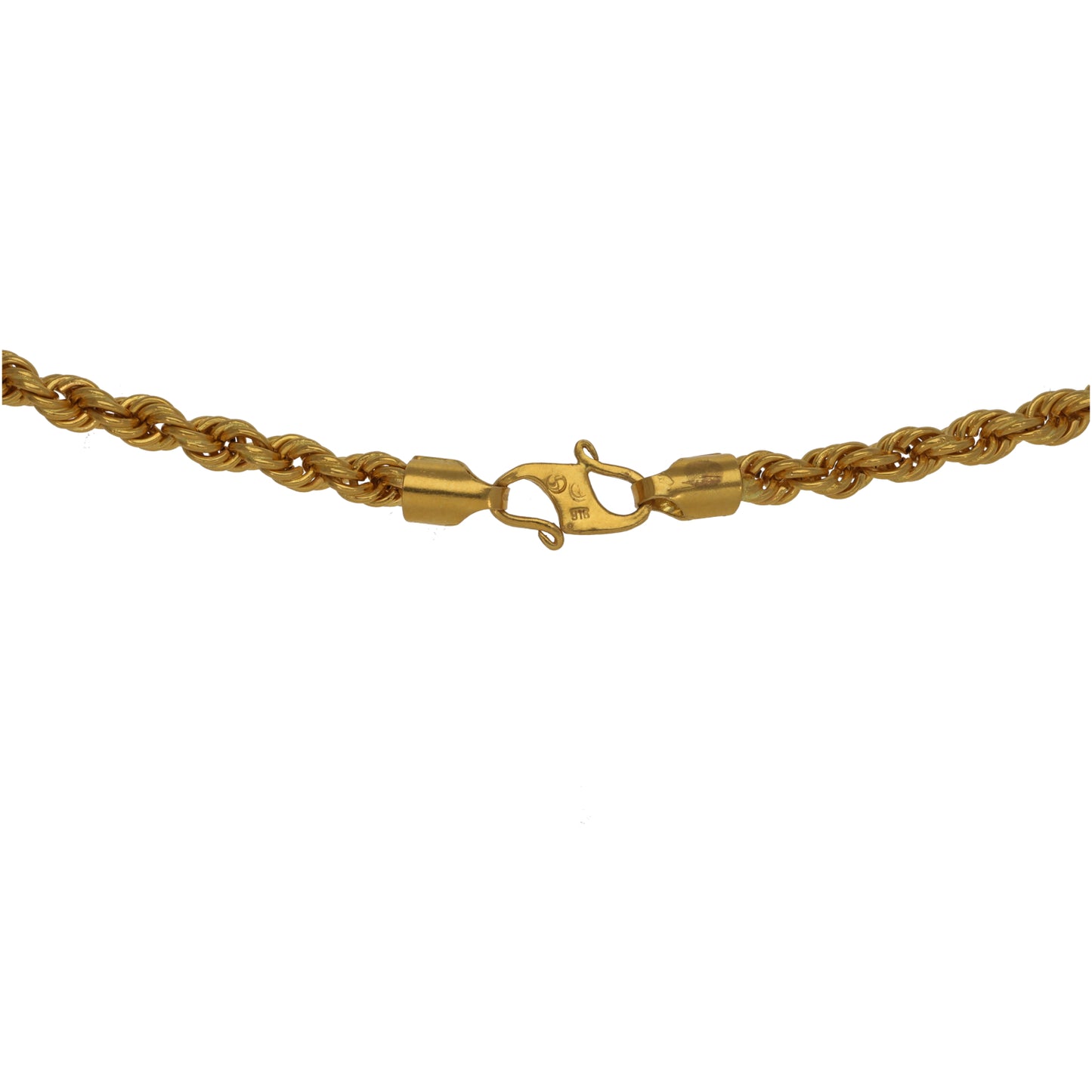 22ct Gold Rope Chain 24"