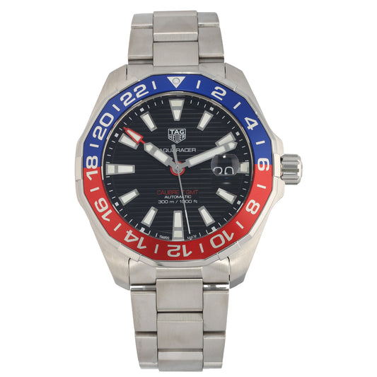Tag Heuer Aquaracer WAY201F-0 43mm Stainless Steel Watch