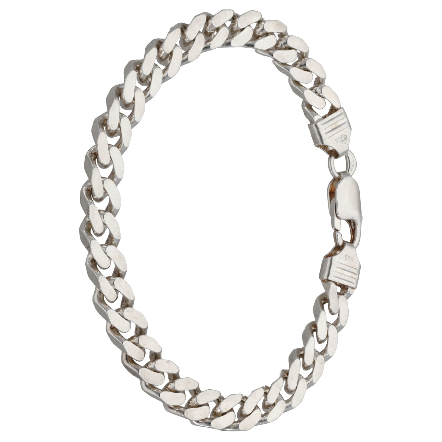 Sterling Silver Curb Bracelet