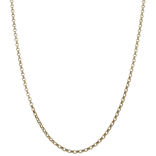 9ct Gold Belcher Chain 22"