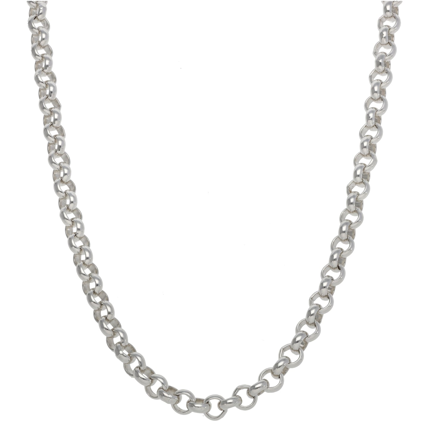 Silver Sterling Belcher Chain 18"