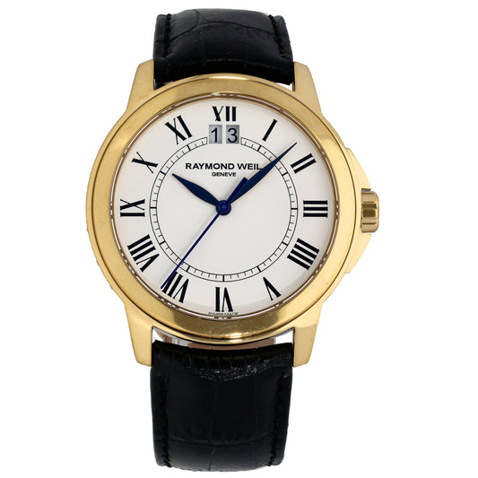 Raymond Weil Tradition 5476 39mm Gold Plated Watch