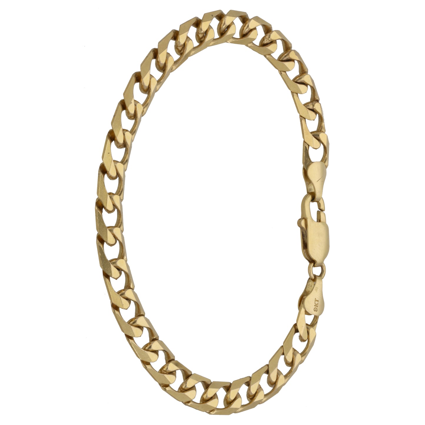 9ct Gold Curb Bracelet