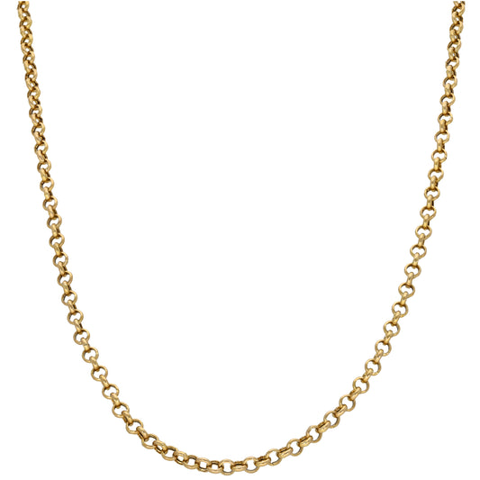 9ct Gold Belcher Chain 20"