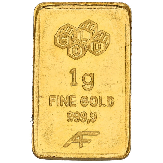 24ct 1g Gold Bar