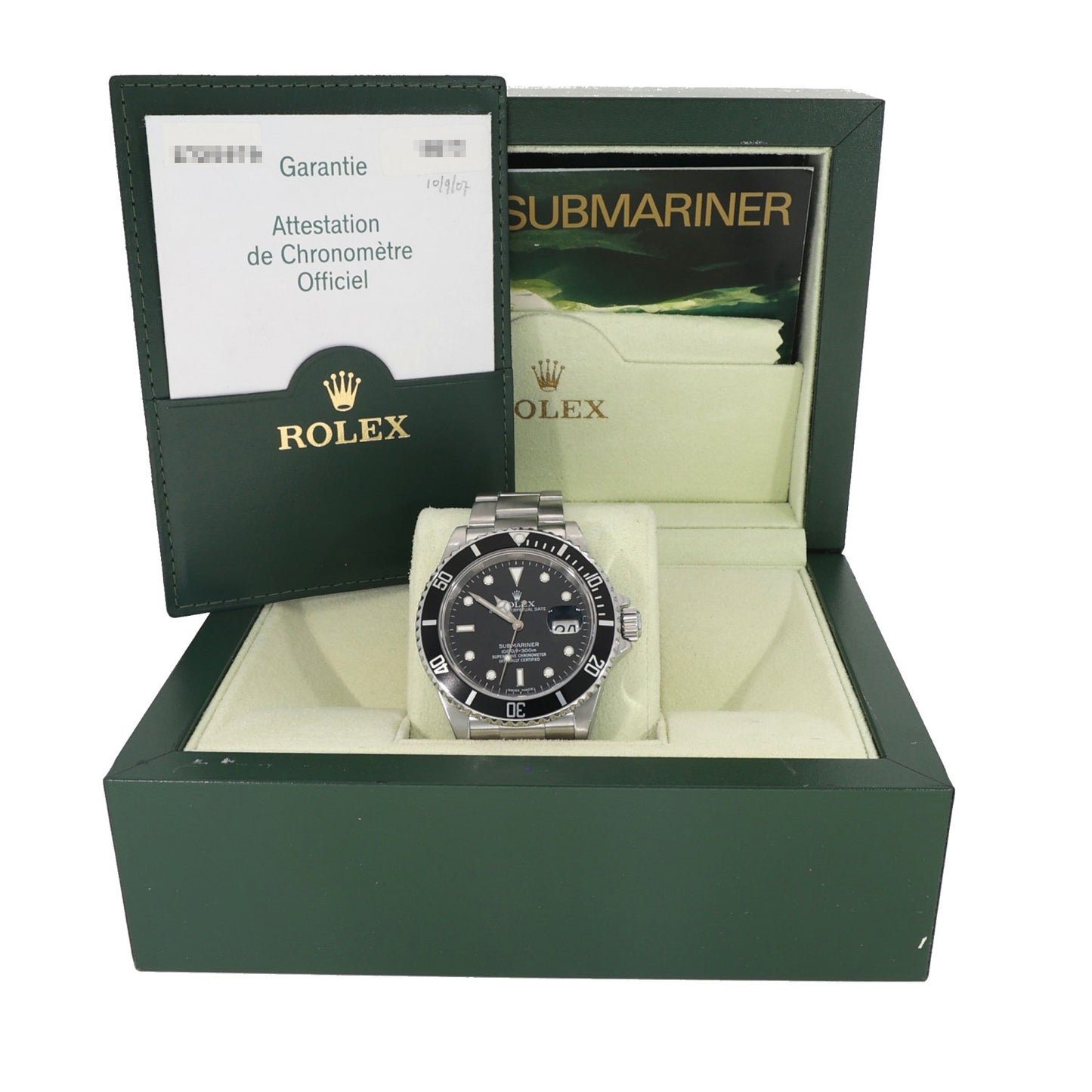 Rolex Submariner 16610T 40mm Stainless Steel Watch